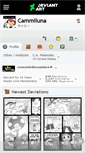Mobile Screenshot of cammiluna.deviantart.com
