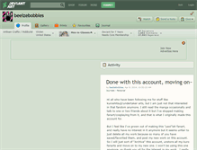 Tablet Screenshot of beelzebobbles.deviantart.com