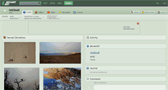Desktop Screenshot of nocloud.deviantart.com