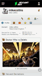 Mobile Screenshot of mikecollins.deviantart.com