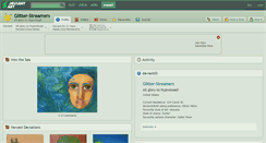 Desktop Screenshot of glitter-streamers.deviantart.com