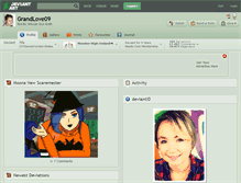 Tablet Screenshot of grandlove09.deviantart.com