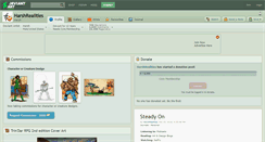 Desktop Screenshot of harshrealities.deviantart.com