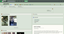 Desktop Screenshot of anti-turban.deviantart.com