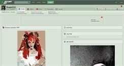 Desktop Screenshot of fruzsi222.deviantart.com