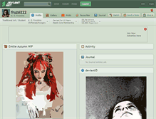 Tablet Screenshot of fruzsi222.deviantart.com