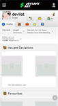 Mobile Screenshot of devilot.deviantart.com