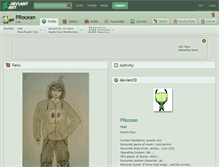 Tablet Screenshot of procean.deviantart.com