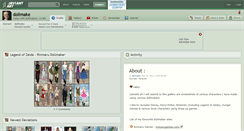 Desktop Screenshot of dollmake.deviantart.com