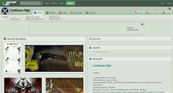 Desktop Screenshot of claidheam-righ.deviantart.com