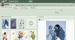 Desktop Screenshot of dididouli.deviantart.com