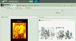 Desktop Screenshot of apexabyss.deviantart.com
