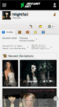 Mobile Screenshot of niightfall.deviantart.com