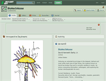 Tablet Screenshot of biomechmoose.deviantart.com