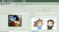 Desktop Screenshot of first-mate-kate.deviantart.com