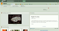 Desktop Screenshot of nagame.deviantart.com