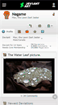 Mobile Screenshot of nagame.deviantart.com