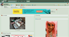 Desktop Screenshot of carriecm.deviantart.com