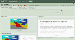 Desktop Screenshot of fatattack.deviantart.com