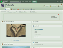 Tablet Screenshot of i4photography.deviantart.com
