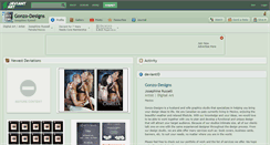 Desktop Screenshot of gonzo-designs.deviantart.com