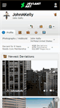 Mobile Screenshot of johnmkelly.deviantart.com