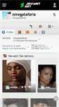 Mobile Screenshot of omegatafaria.deviantart.com