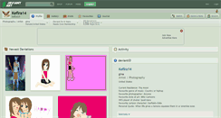 Desktop Screenshot of kefira14.deviantart.com
