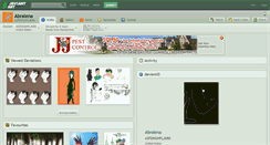 Desktop Screenshot of abralena.deviantart.com