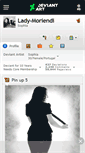 Mobile Screenshot of lady-moriendi.deviantart.com