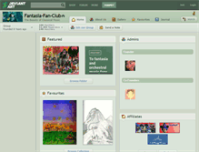 Tablet Screenshot of fantasia-fan-club.deviantart.com