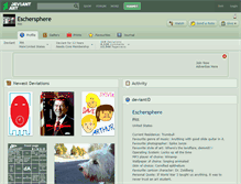 Tablet Screenshot of eschersphere.deviantart.com