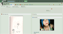 Desktop Screenshot of meg-min424.deviantart.com
