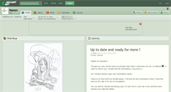 Desktop Screenshot of maoen.deviantart.com