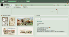 Desktop Screenshot of krionlight.deviantart.com