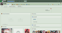 Desktop Screenshot of idude.deviantart.com