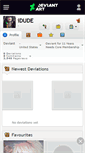 Mobile Screenshot of idude.deviantart.com