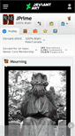 Mobile Screenshot of jprime.deviantart.com