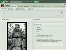 Tablet Screenshot of jprime.deviantart.com