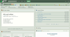 Desktop Screenshot of distantcricket.deviantart.com
