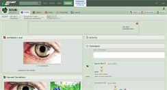 Desktop Screenshot of doubi.deviantart.com