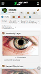 Mobile Screenshot of doubi.deviantart.com