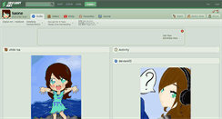 Desktop Screenshot of isaone.deviantart.com