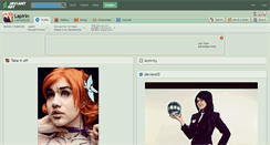Desktop Screenshot of lapirin.deviantart.com