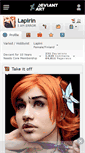 Mobile Screenshot of lapirin.deviantart.com
