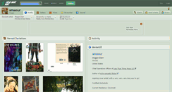 Desktop Screenshot of amasour.deviantart.com