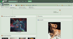 Desktop Screenshot of darkelisa.deviantart.com