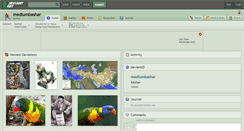 Desktop Screenshot of mediumbashar.deviantart.com