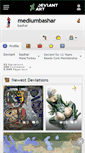 Mobile Screenshot of mediumbashar.deviantart.com