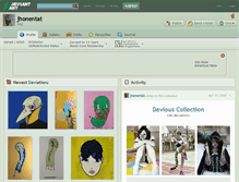 Tablet Screenshot of jhonentat.deviantart.com